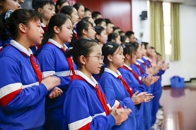 我校获2020年长沙市中小学建制班合唱合奏比赛一等奖